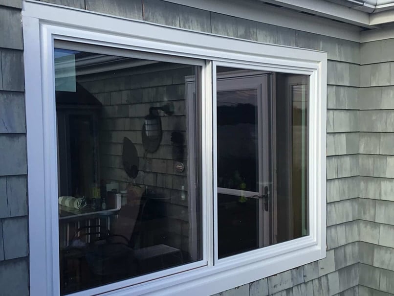 New energy efficient window after replacement