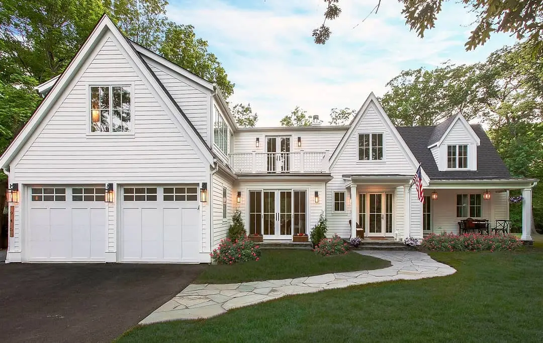 James Hardie fiber cement siding installed by Coastal Windows & Exteriors on a New England home