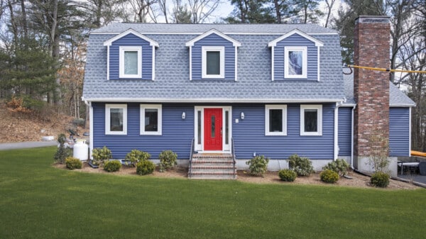 Indigo Blue Siding in Norfolk MA