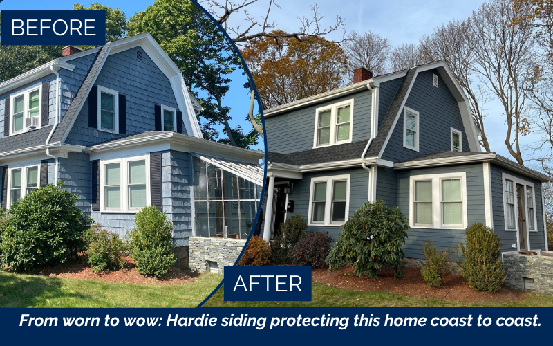 James Hardie Installation in Beverly, MA | Essex County | North Shore