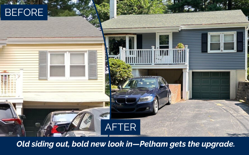 Vinyl Siding Installation in Pelham, MA