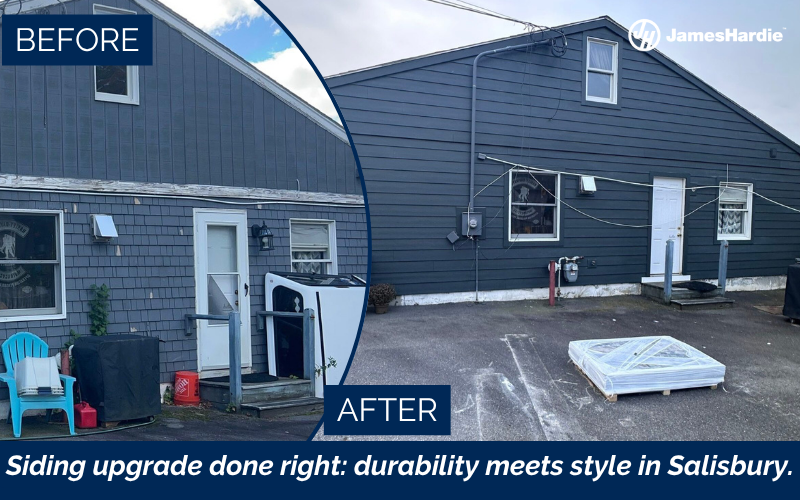 James Hardie Installation in Salisbury, MA