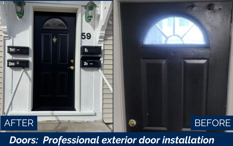 Entry Door Installation in Lawrence, MA