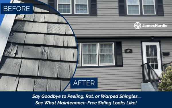 James Hardie Shake Installation in Weymouth, MA